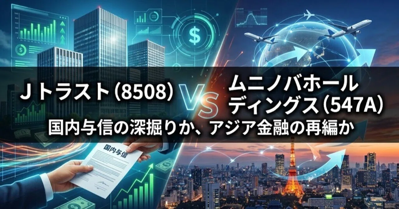 J Trust (8508) vs. Muninova Holdings (547A) — Deepening Domestic Credit ...