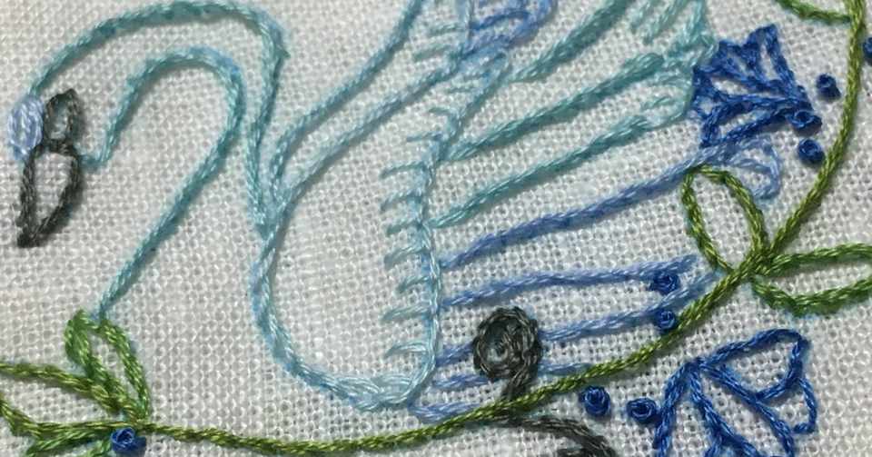 ブランケットステッチ ボタンホールステッチ Atelier Hanami 刺繍とイラストと Note
