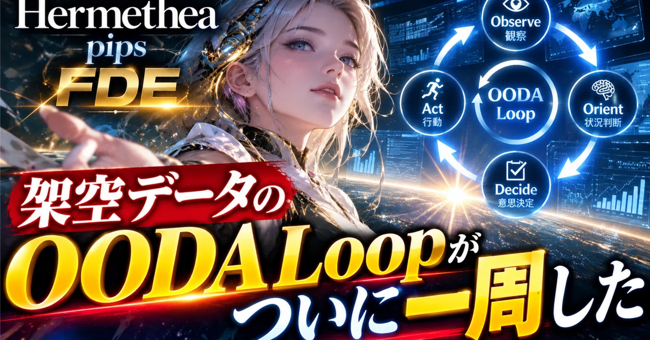 Hermethea pips FDE, the OODA Loop for fictional data has finally ...