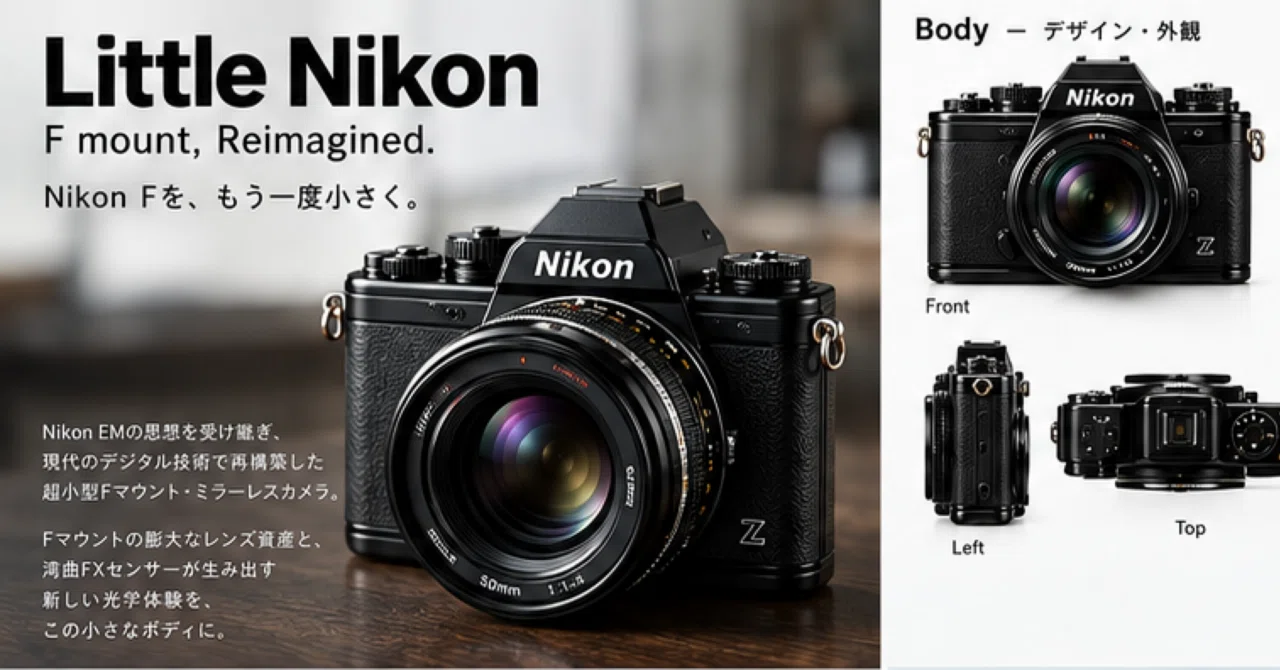 Little Nikon (Tentative Name) Concept Overview｜HeaZoo