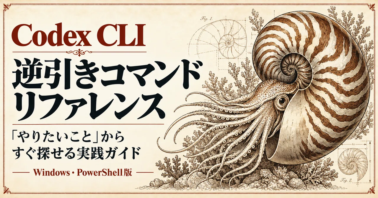Codex CLI Reverse Lookup Command Reference | Windows/PowerShell Edition ...