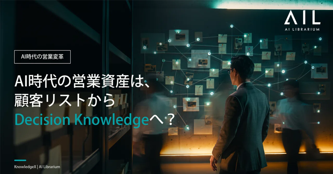 Sales Assets in the AI Era: From Customer Lists to Decision Knowledge ...