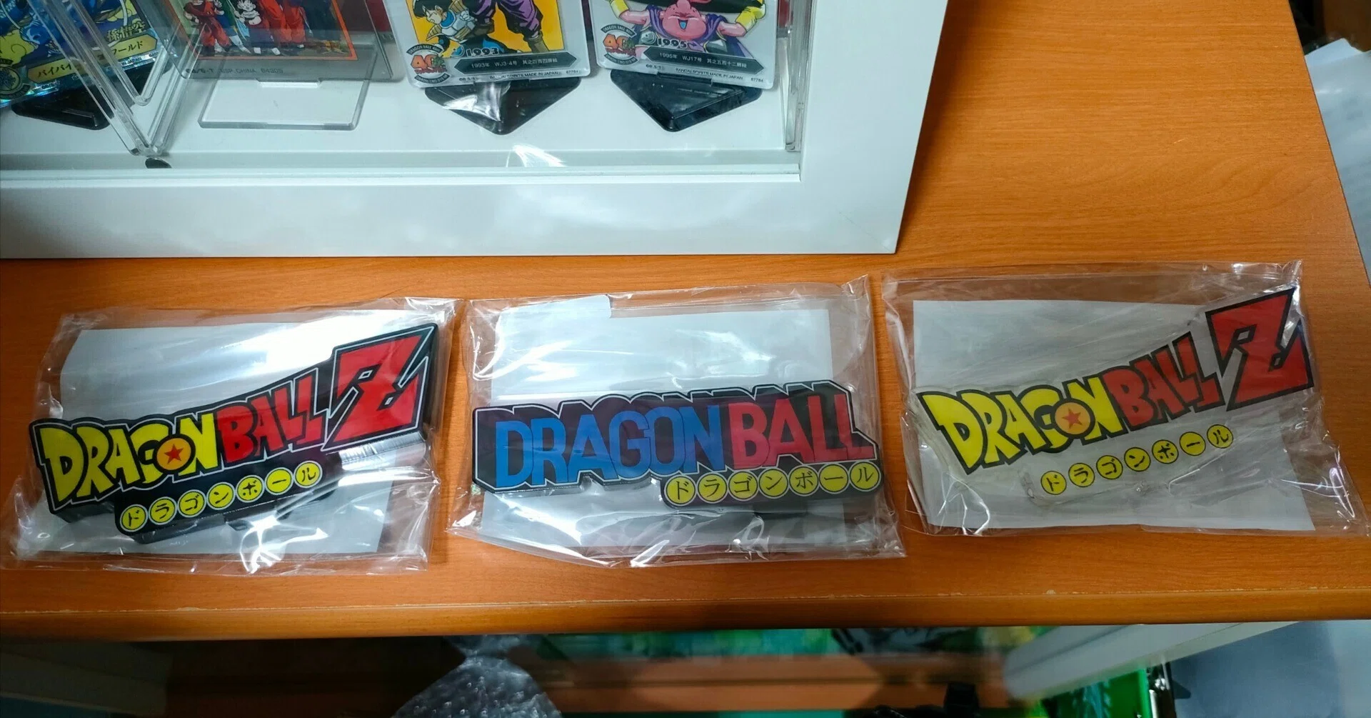 プレミアムバンダイさんで予約していたドラゴンボール🌐ロゴアクリル