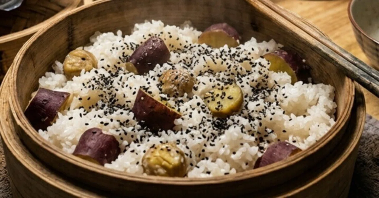 [Autumn Flavors] Exquisite Steamed Sticky Rice with 