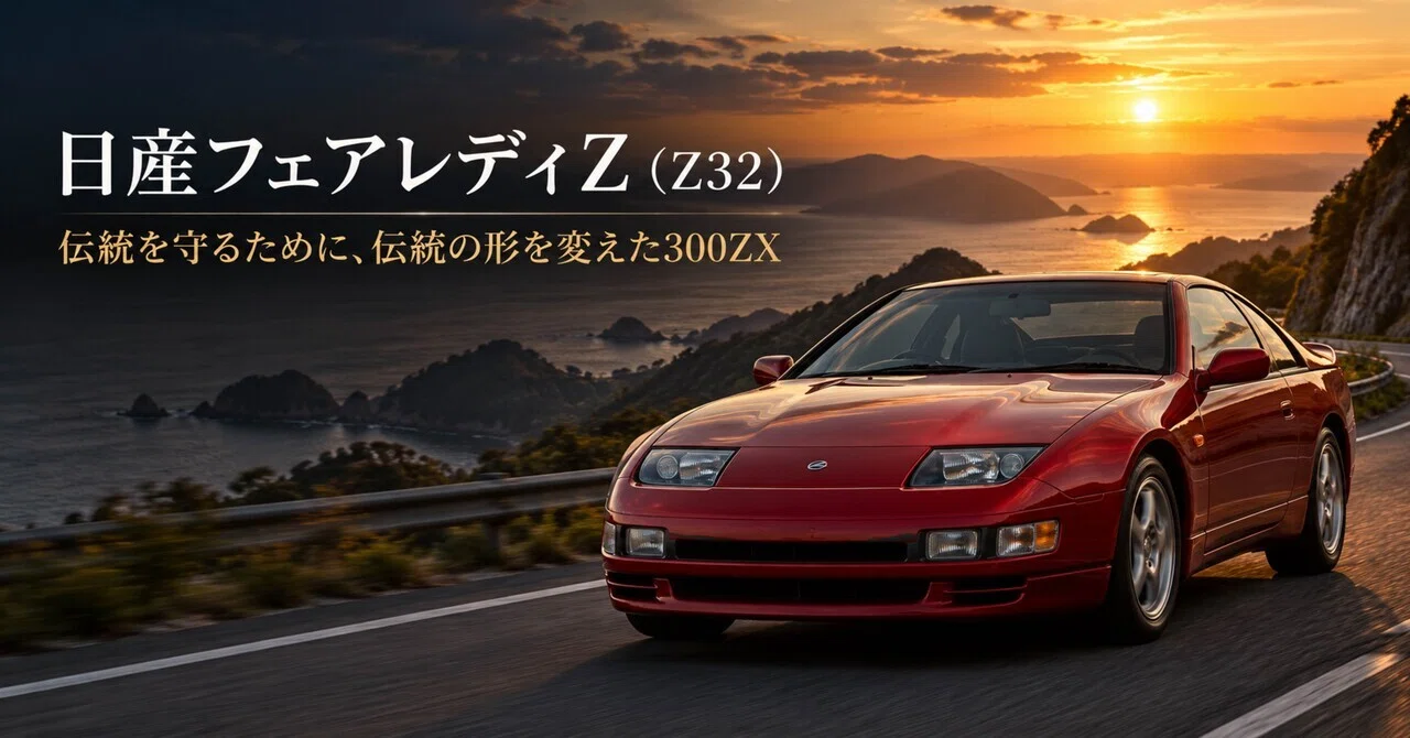 Shape Rectangle Form Nissan Fairlady Z (Z32) — The 300ZX that changed the shape of tradition ...