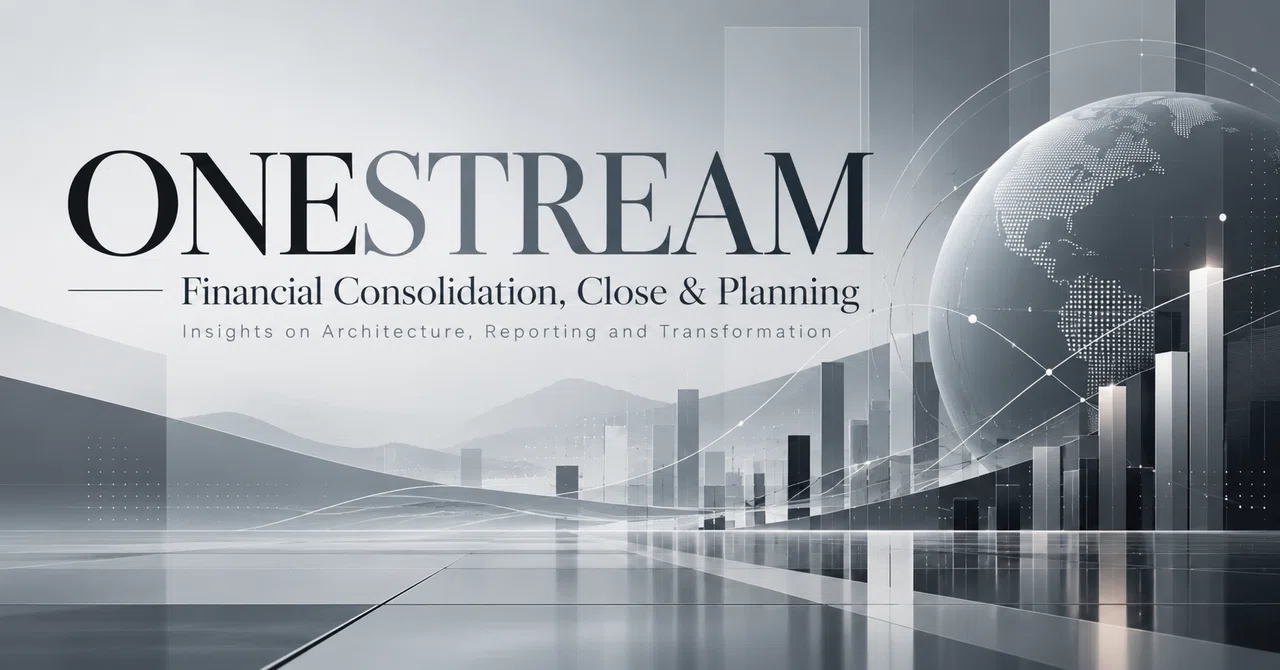 Introduction to OneStream for Consolidated Accounting Professionals ...