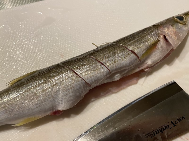 名前の由来がイマイチ想像しにくい カマスという魚の香草焼き Noriaki Kawanishi 半農デザイナー Note 名前の由来がイマイチ想像しにくい カマスという魚の香草焼き Noriaki Kawanishi 半農デザイナー Note