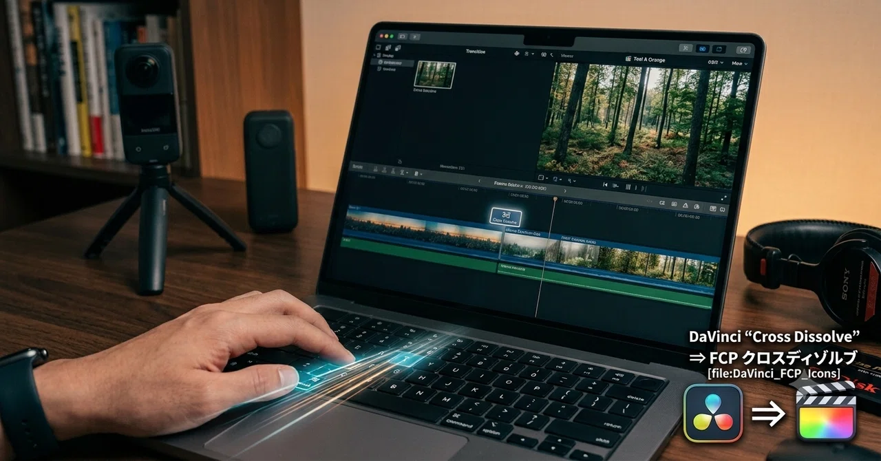 [Final Cut Pro] How to Apply & Adjust DaVinci-style Cross Dissolves in ...