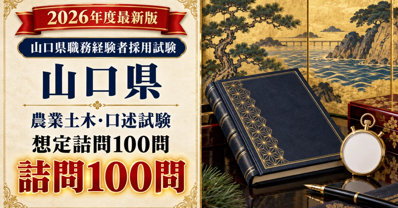 [Yamaguchi Prefecture Experienced Professional] Agricultural Civil ...