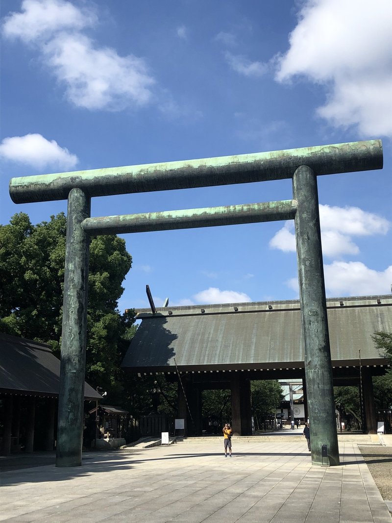 神社めぐりの旅 靖国神社 とめごろー Note