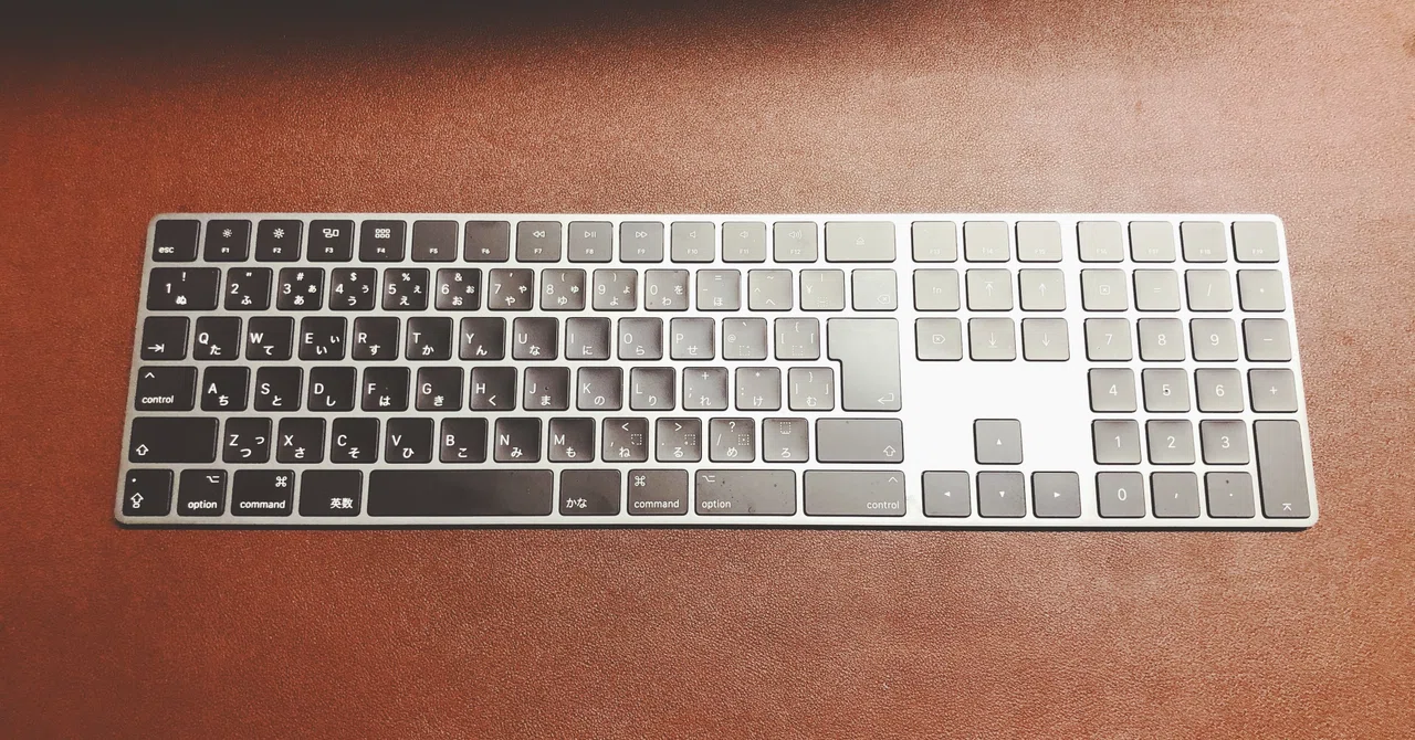 MagicKeyboard Apple ホワイト かゆく