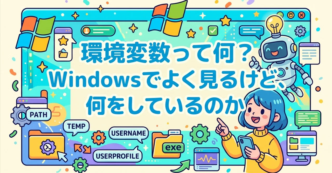 What are environment variables? I see them often in Windows, but what ...