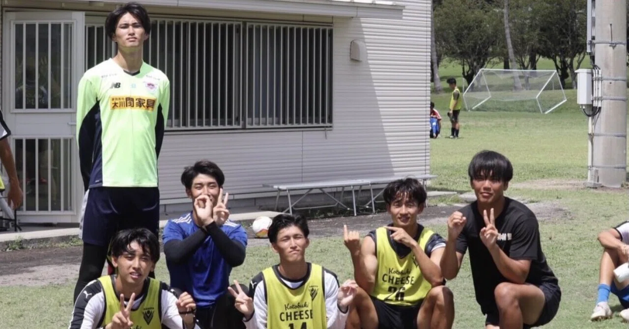 大学サッカー　練習着 積み上げてきたからこそ(2年 安藤 則斗)｜鹿屋体育大学サッカー部