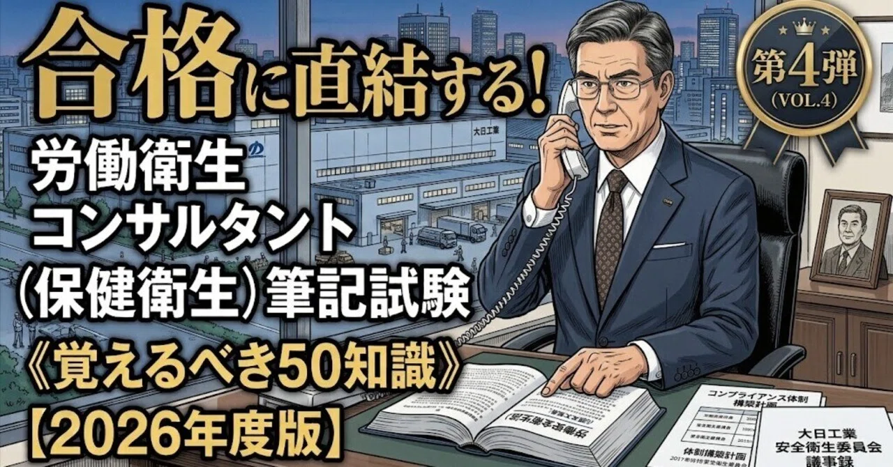 合格に直結する！労働衛生コンサルタント（保健衛生）筆記試験《覚える