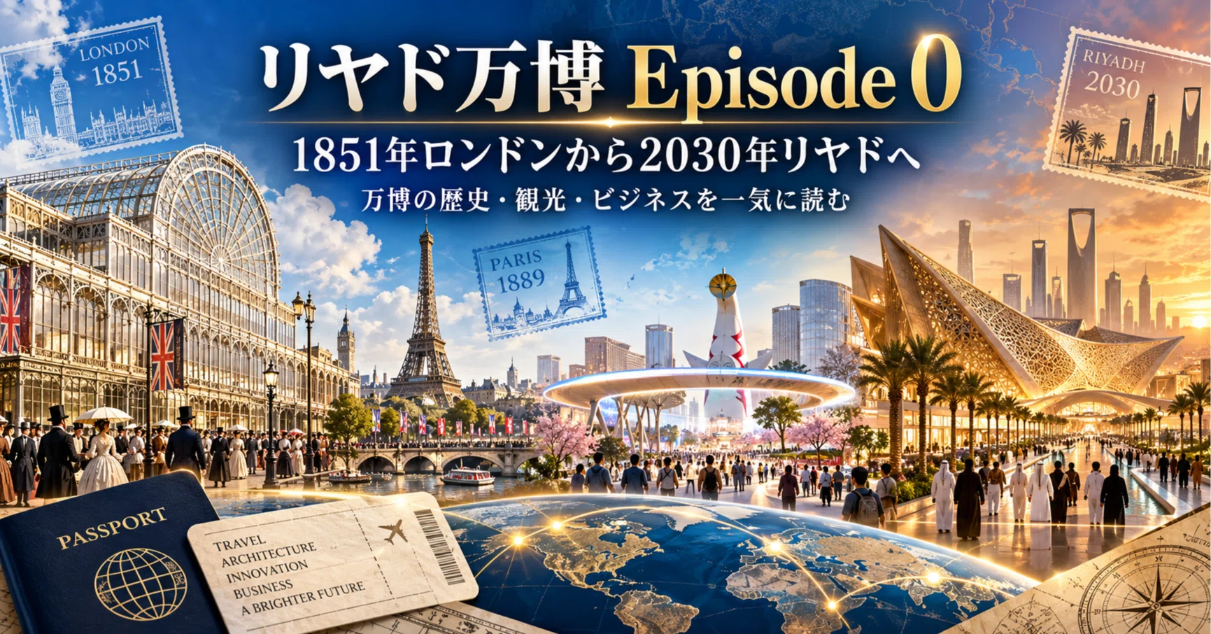 万博はどう始まり、なぜサウジアラビアへ？1851年ロンドンからExpo