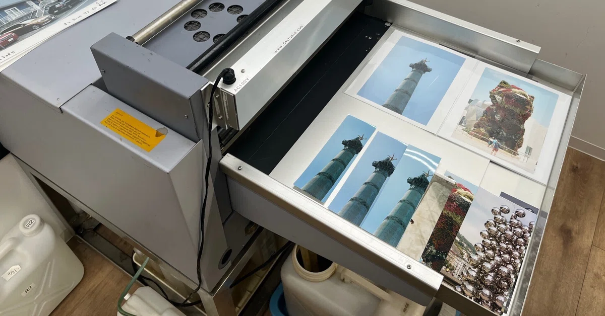 Color Ptiny I tried hand-printing color photos|misono