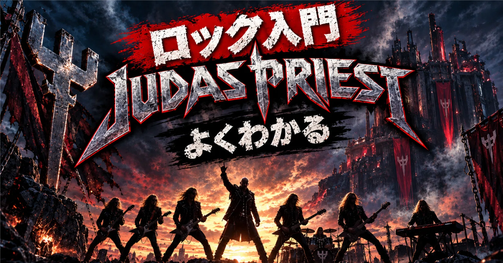 JUDAS PRIEST（ジューダス・プリースト）：ロック入門 vol.4（実験記事