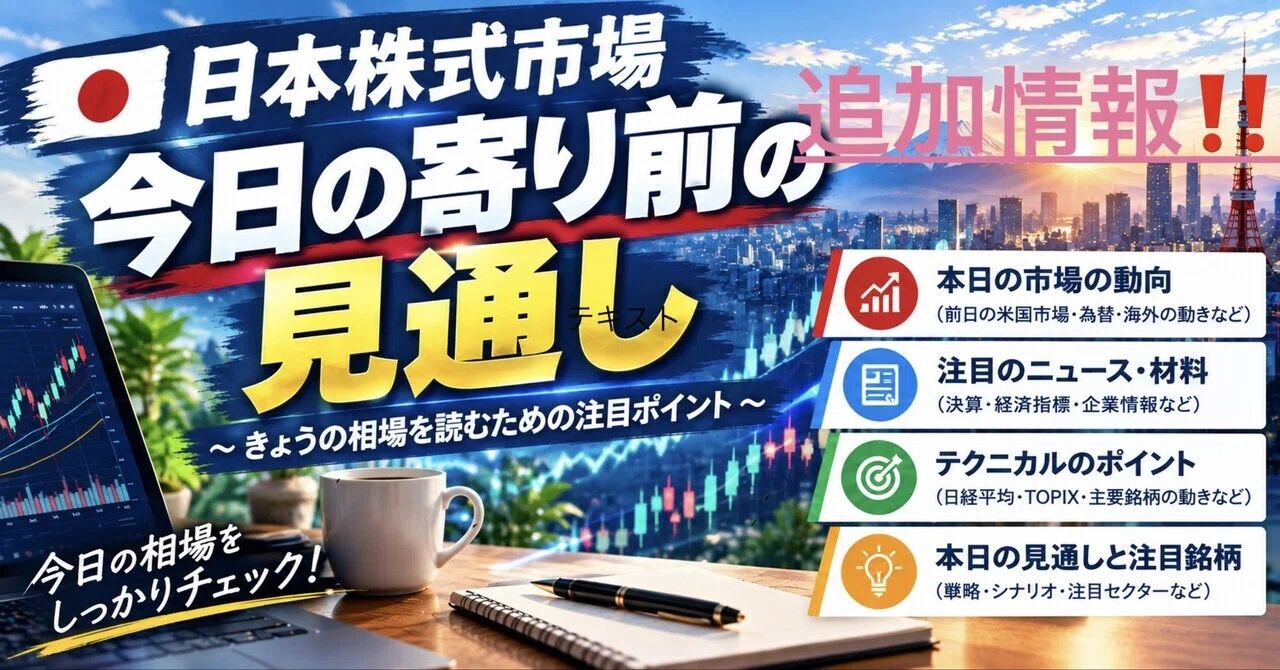 9/28 (Mon) Japanese Stock Market: Pre-market Analysis｜オクト｜現場30年・元半導体装置 ...
