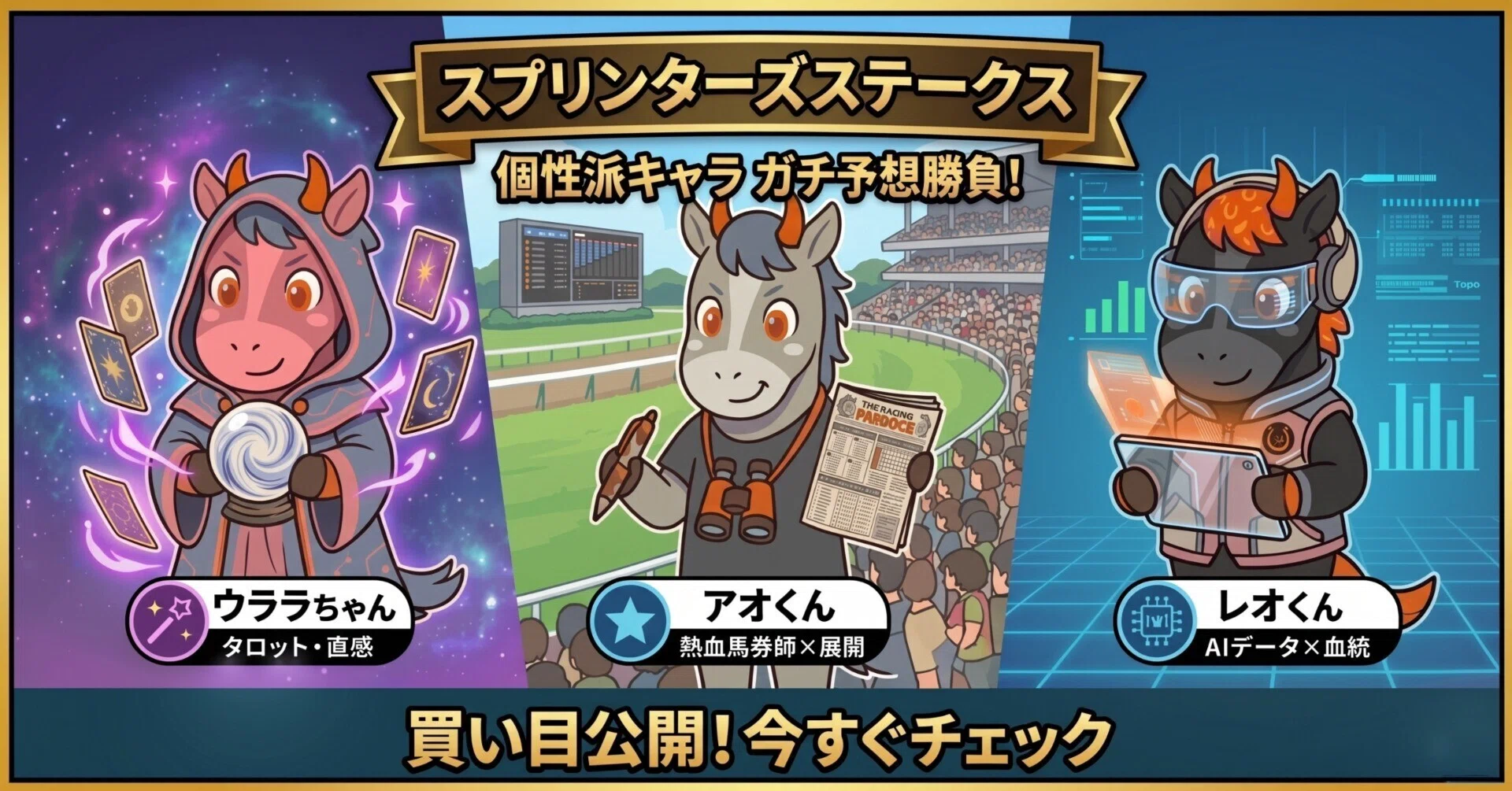 2026年9月27日 中山競馬場 第11レース スプリンターズステークス 馬券