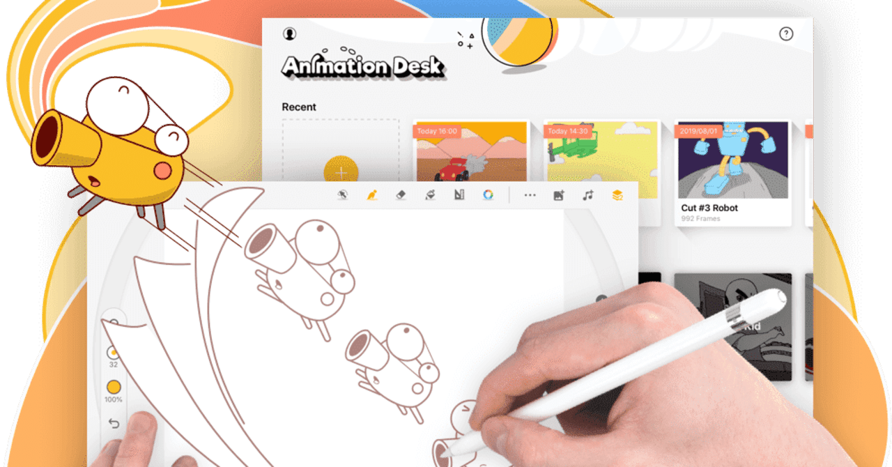 初めてのアニメーション制作におすすめのソフトとは Kdan Mobile Japan Note