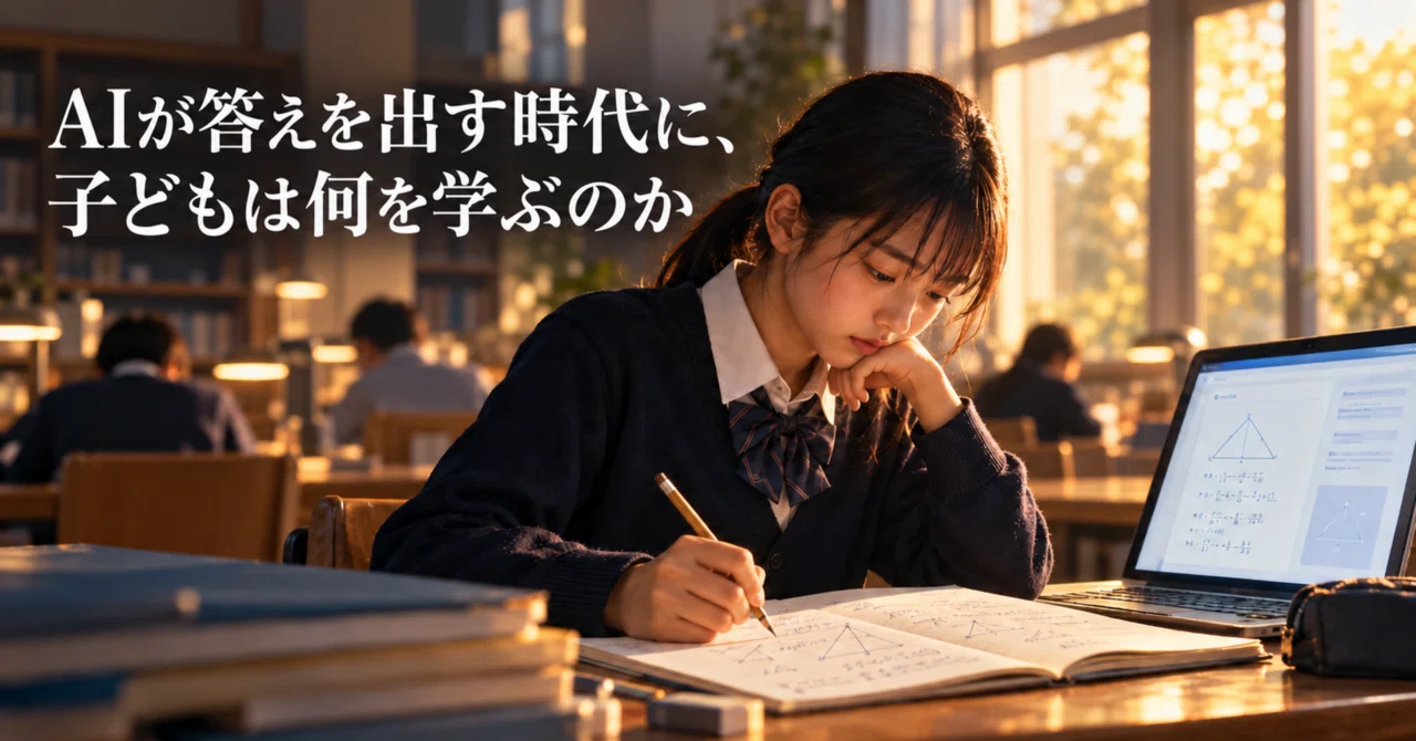 What will children learn in an age when AI provides the answers ...