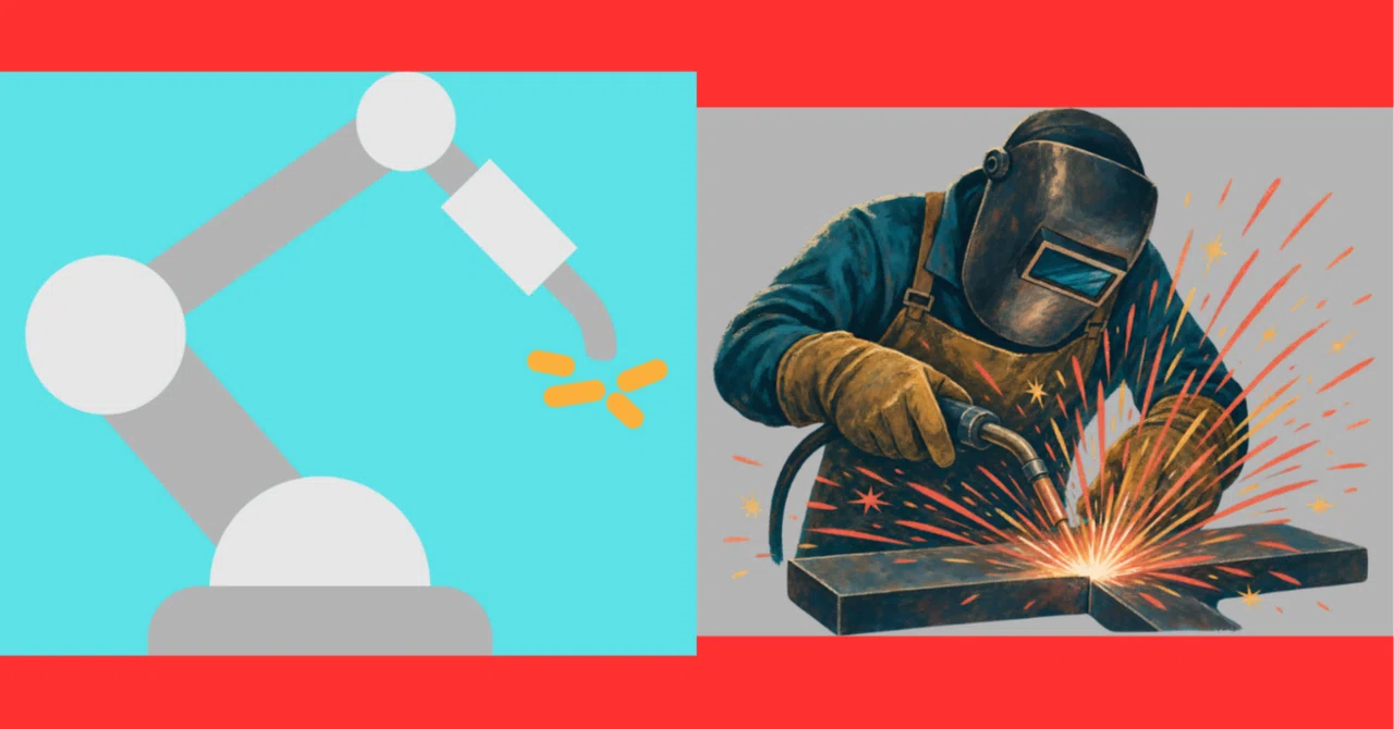 Are there differences in what automated welding and human (manual) work can and cannot do?｜障害者の未来は