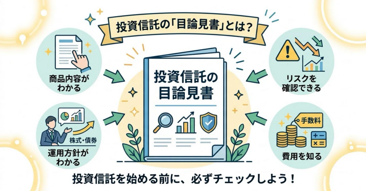 第29回 投資信託の目論見書とは？確認したい5つのポイント｜ゼロから