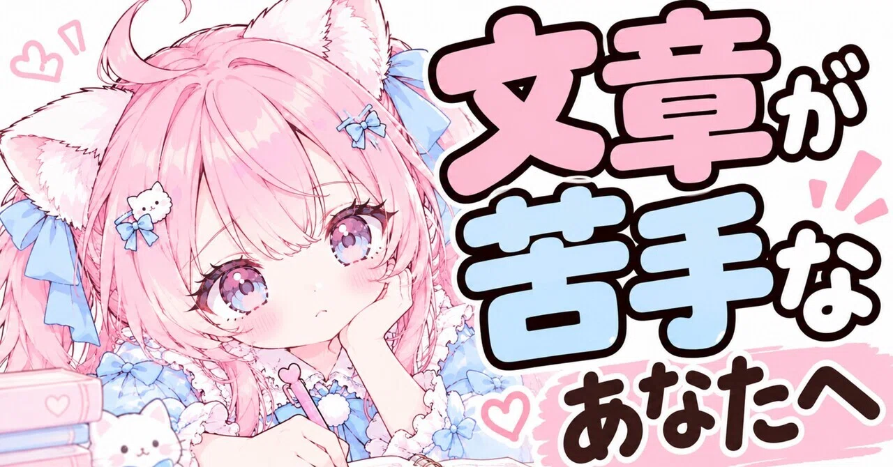 文章が苦手なあなたに伝えたい✍🏻上手くなくても大丈夫！｜るるちゃん