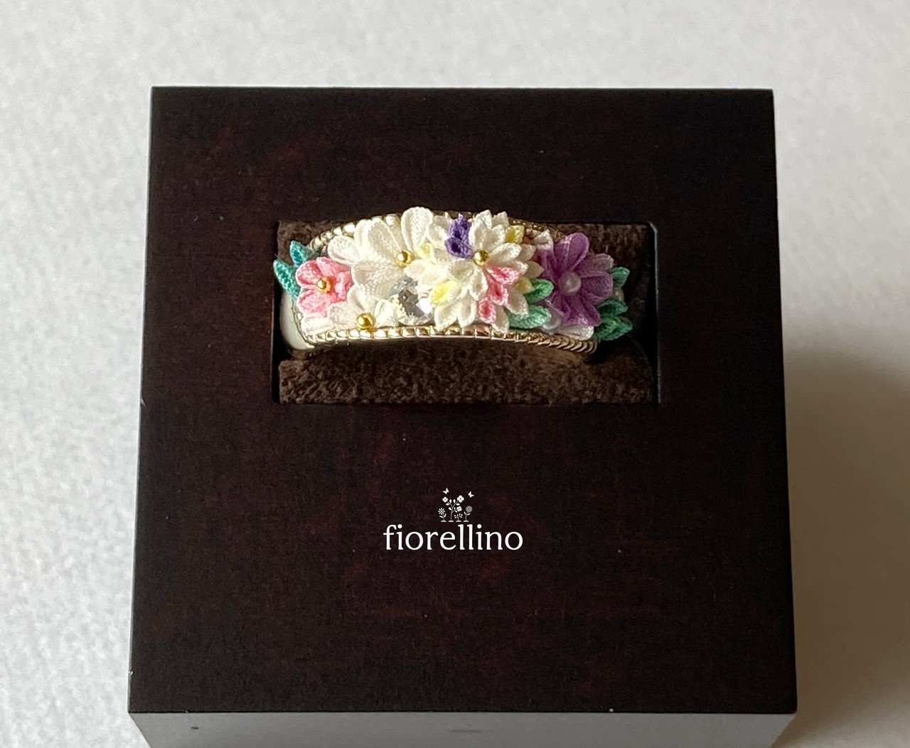 fiorellino フィオレリーノ つまみ細工 リング 指輪 ハンドメイド fiorellino フィオレリーノ つまみ細工 リング 指輪 ハンドメイド