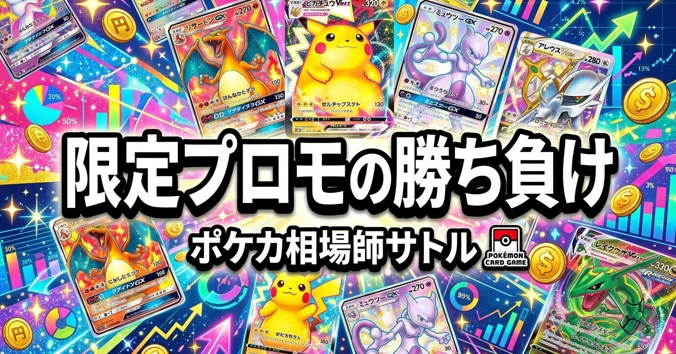 ポケカ 限定プロモの勝ち負け｜ゴッホとムンク｜神崎 悟｜ポケカ相場師