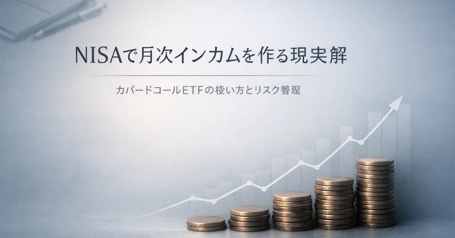 A Realistic Solution for Creating Monthly Income with NISA: How to Use Covered Call ETFs and Manage Risks