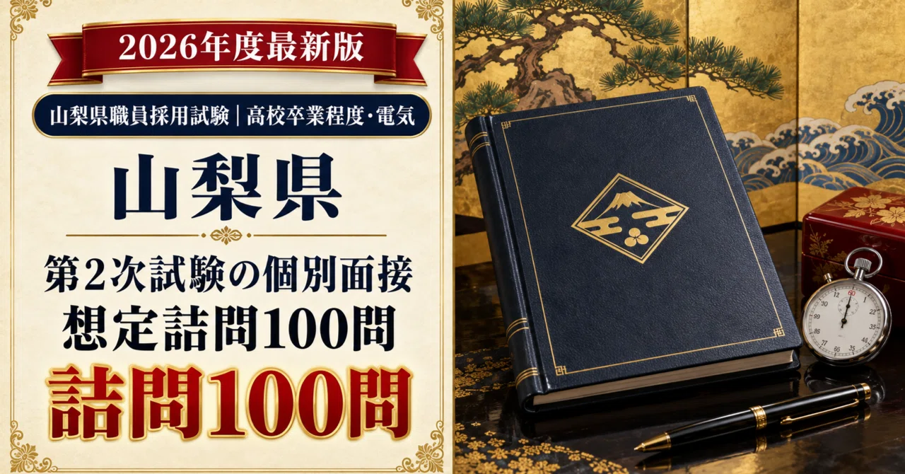 [Yamanashi Prefecture High School Graduate Level] Electrical | 100 ...