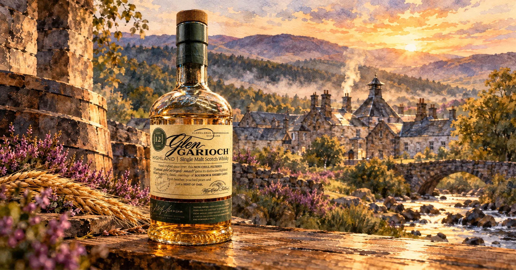 1797年から続く時間を、今夜の一杯でたどる——グレンギリー 12年｜BAR