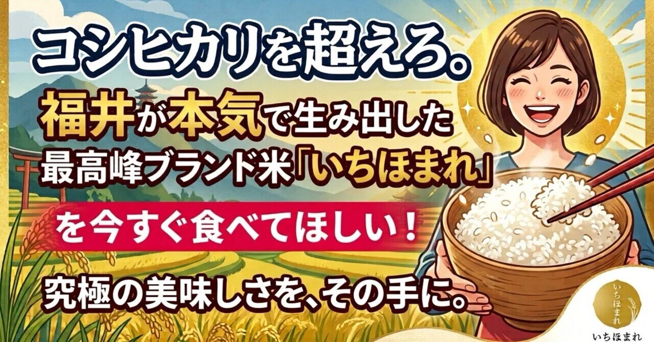Branded Rice Surpass Koshihikari. You must try 'Ichihomare,' the supreme brand rice ...