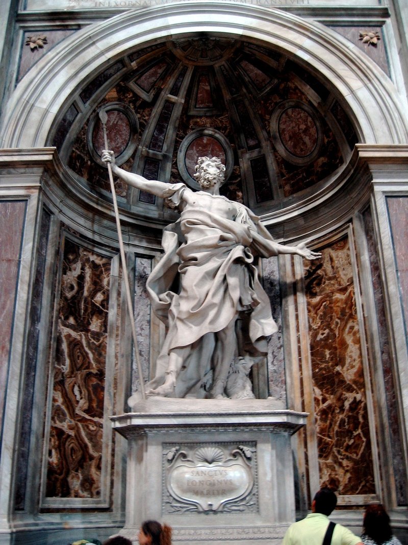 聖ロンギヌス像サンピエトロ大聖堂
