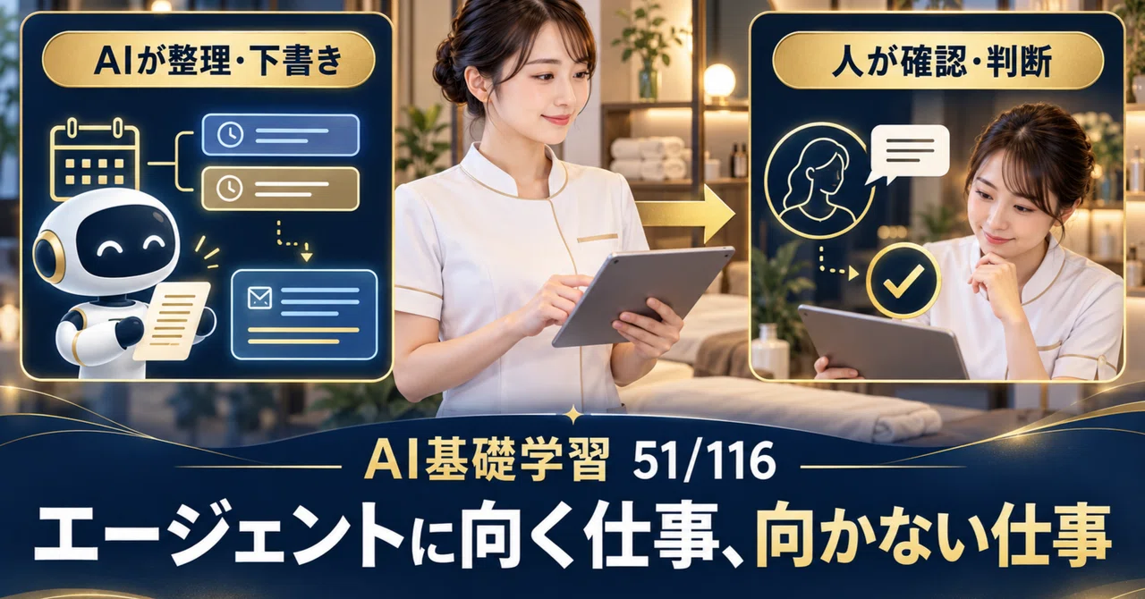 [AI Basic Research 10-4] Jobs Suited and Unsuited for Agents: Four ...