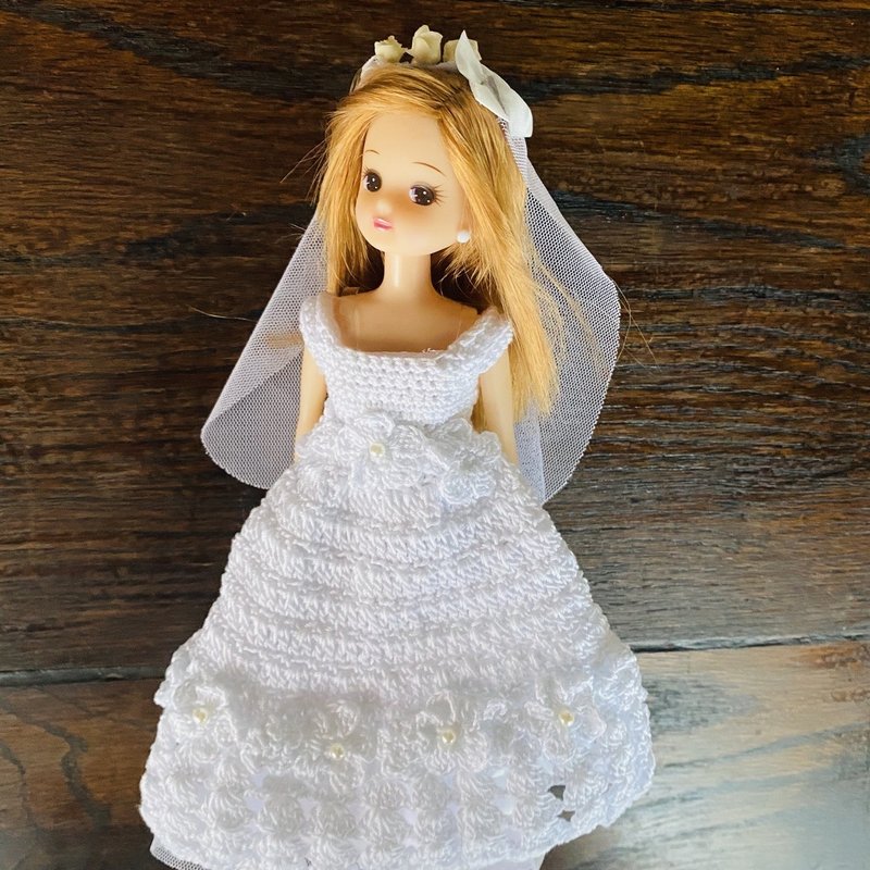 8月5日 リカちゃんのウエディングドレス ついに完成 Knit優香 Note 8月5日 リカちゃんのウエディングドレス ついに完成 Knit優香 Note