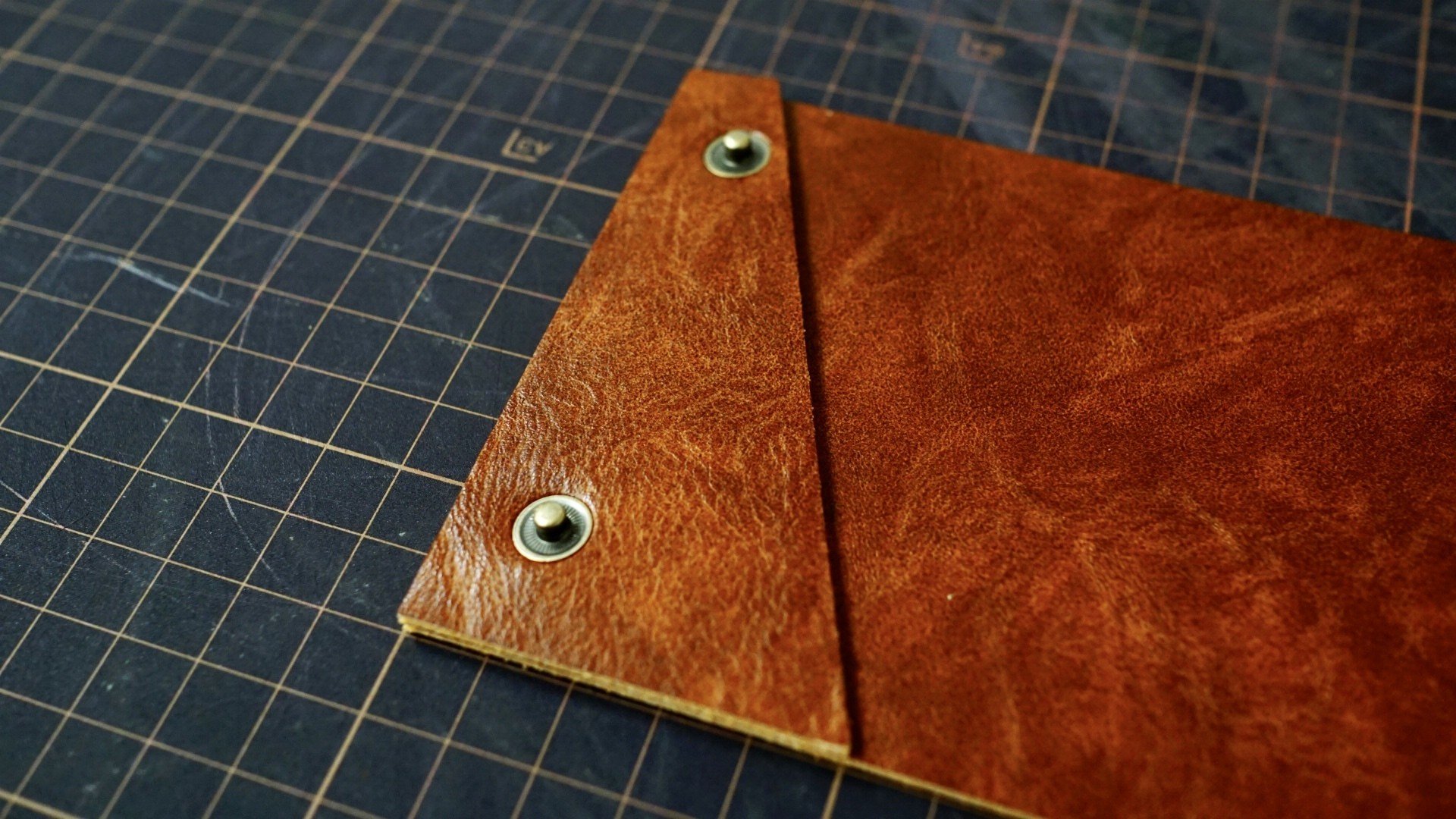ミニ財布の作り方 製作工程 型紙 Nuu Note