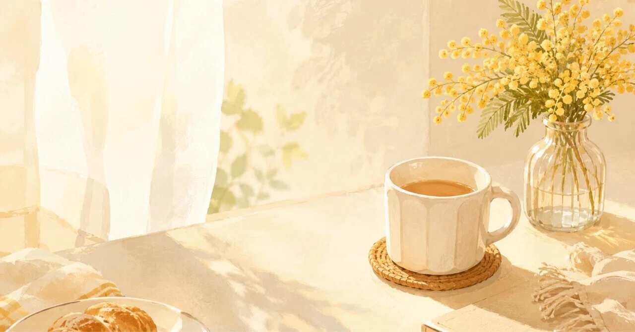 Happiness is not something you build, but something you notice｜福豆