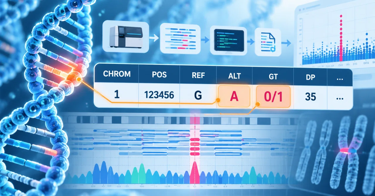 #6 What is a VCF file? | A Neurologist Learns AI and Genome Analysis｜M