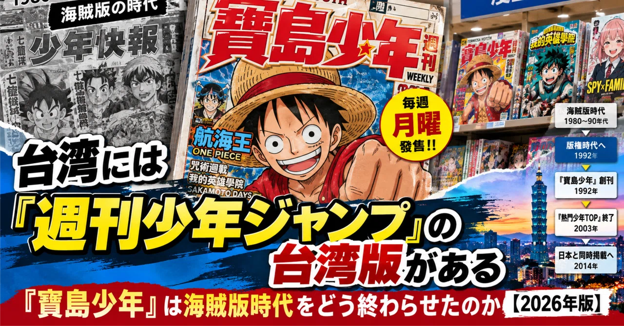 宝島少年 台湾版 少年ジャンプ 3冊 ＆付録のプロモカード（DB）非売品 台湾には『週刊少年ジャンプ』の台湾版がある――『寶島少年』は海賊版