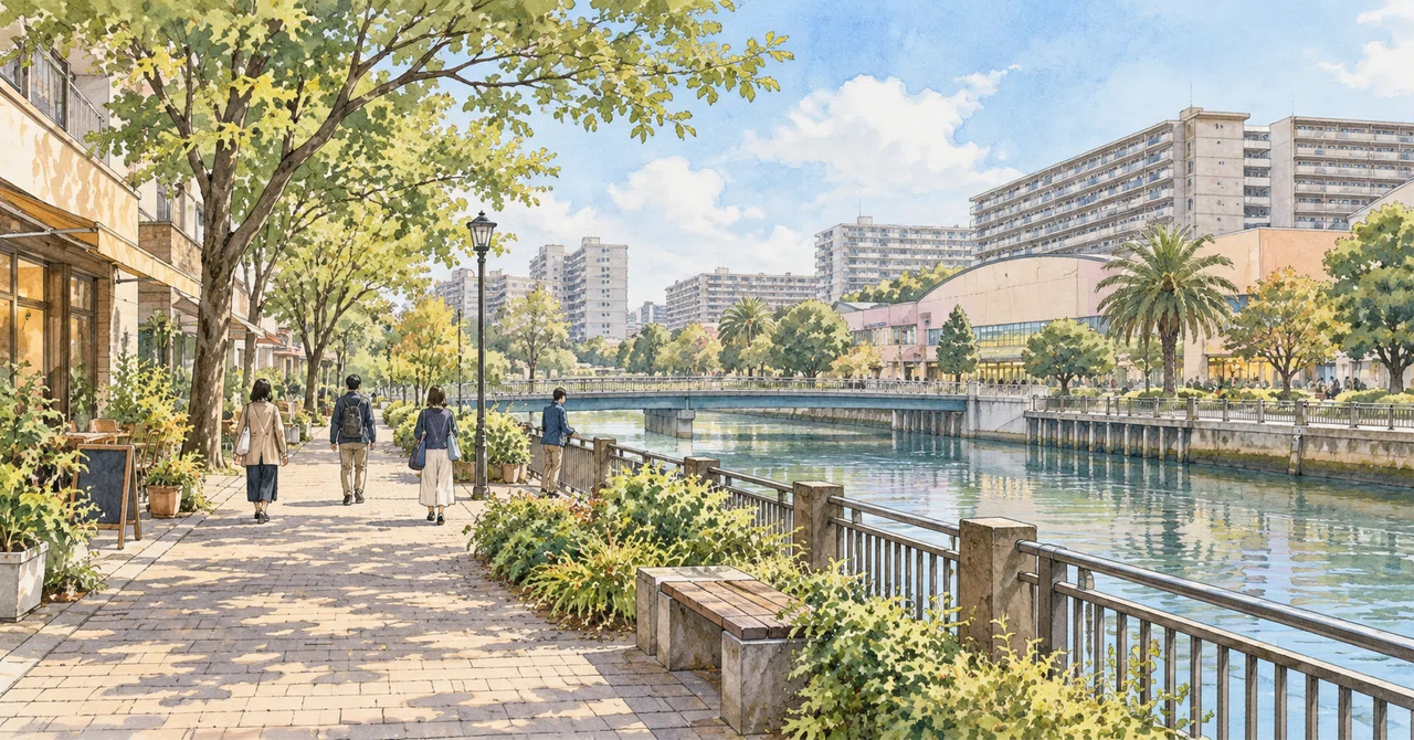 南砂町の様子