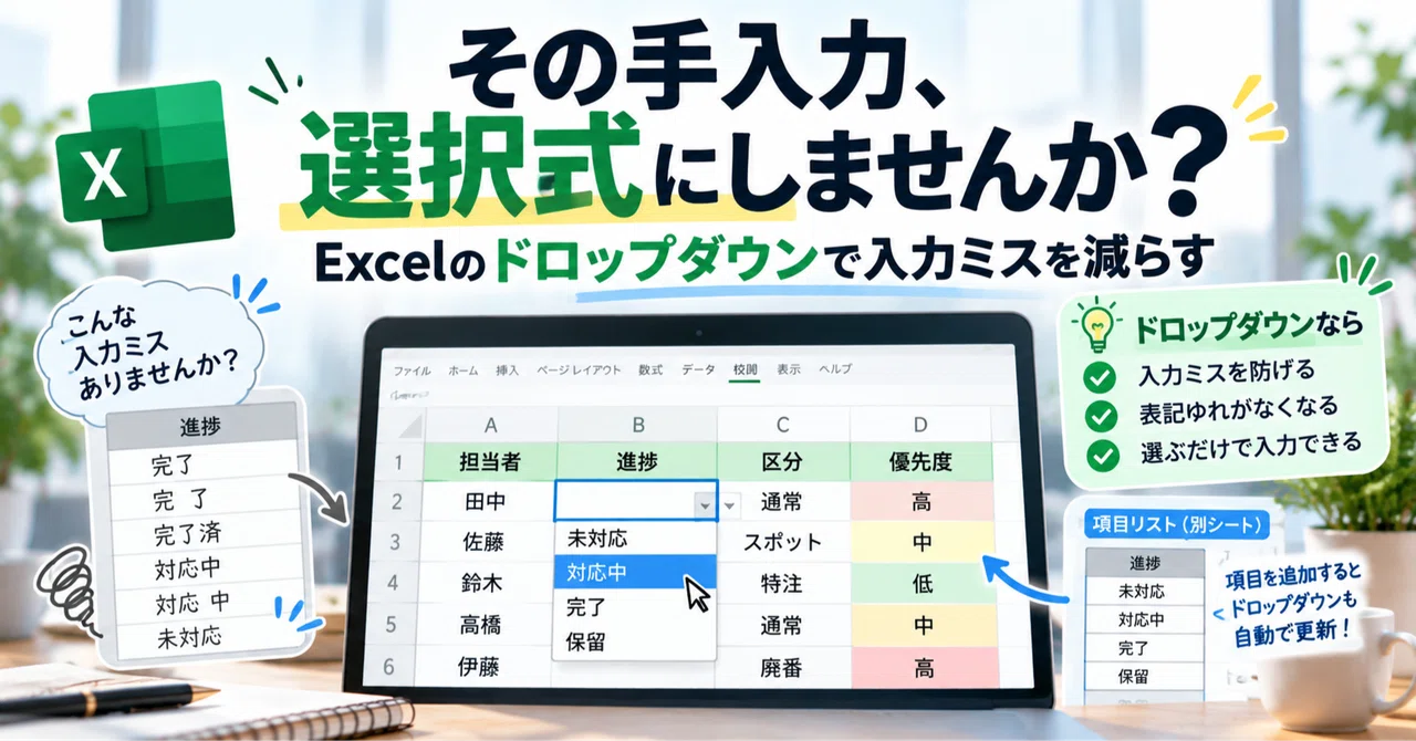 Why not switch that manual entry to a selection list? Reduce input ...