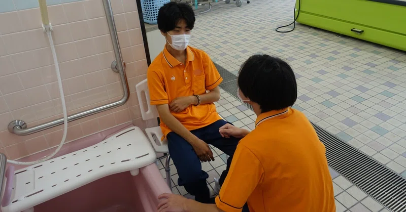 福祉系列２年生　実習の授業を頑張っています⑨