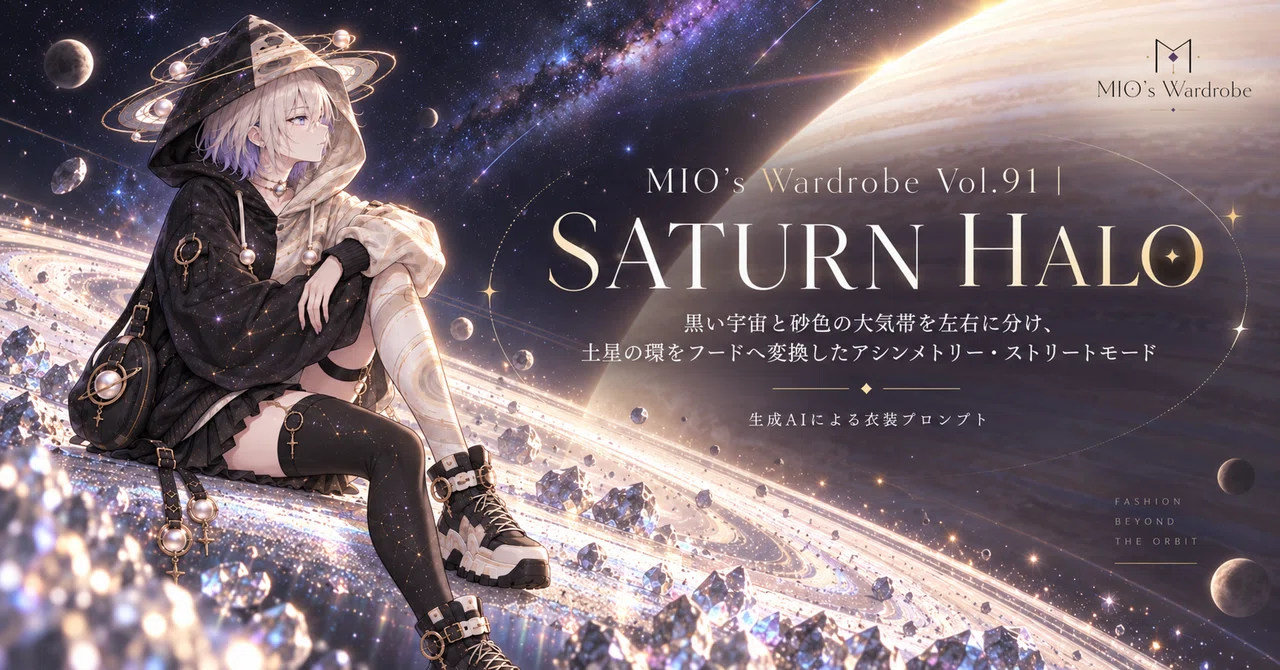 MIO's Wardrobe Vol.91｜SATURN HALO｜MIO