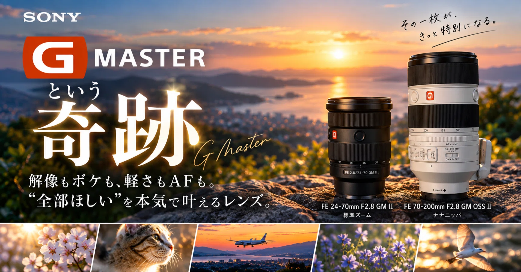 Sony G Masterという奇跡｜解像もボケも、軽さもAFも。“全部ほしい”を