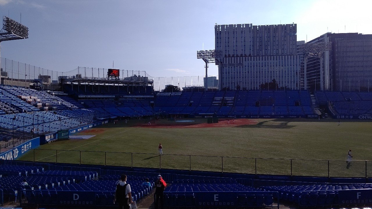 久々の現地観戦 神宮球場 Gogonoguchi55 Note