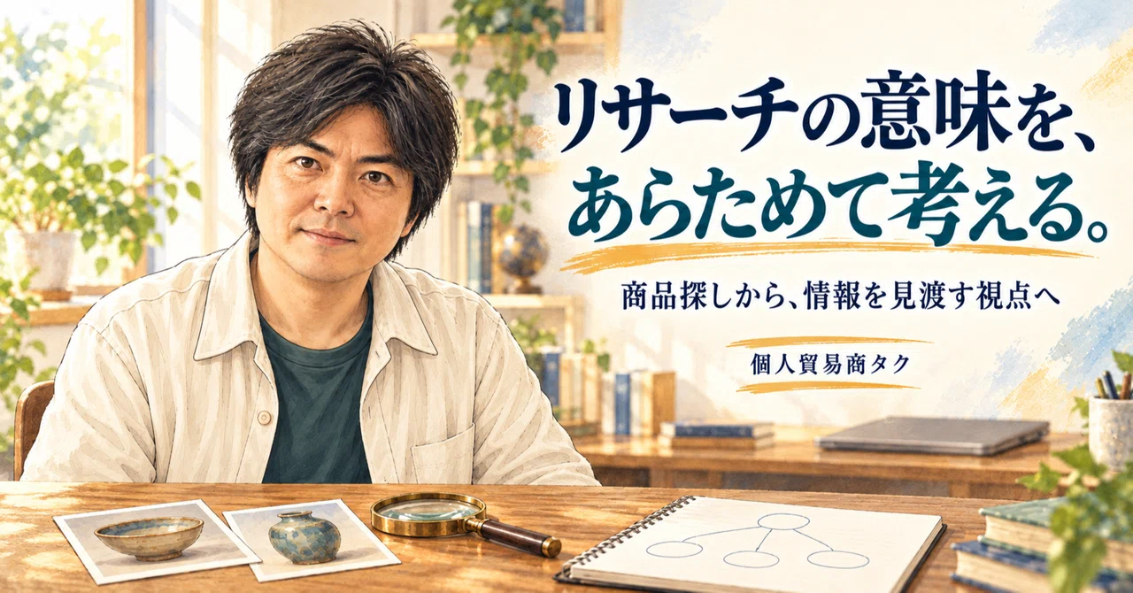 [X Space] 20250620_Definition of Research｜個人貿易商タク