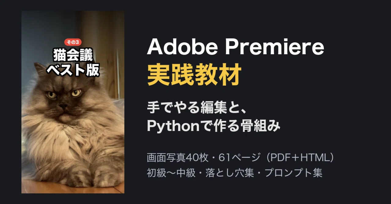 [Teaching Material/PDF] Adobe Premiere Practical Guide | Manual Editing ...