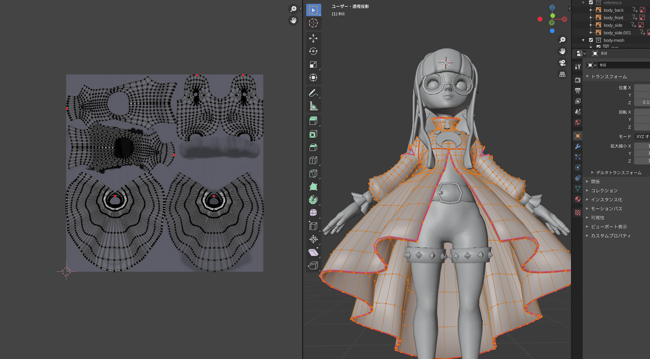 3dcg制作日記 なかなか完成にたどり着けません ちゃこる Note 3dcg制作日記 なかなか完成にたどり着けません ちゃこる Note